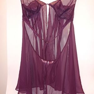 Victoria's Secret Very Sexy Babydoll Set L